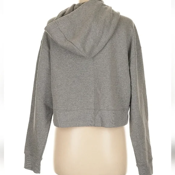 💥Sale💥Wild Fable Heather Gray Cropped Hoodie - Picture 2 of 2